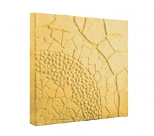 Combined Wash Design Polymer Mosaic ( Lemon Color) 40x40cm