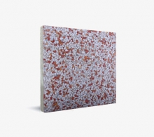 Washed Concrete Mosaic (White Red) 40x40cm