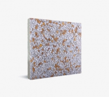 Washed Concrete Mosaic (White Lemon) 40x40cm