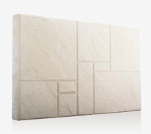 Prince Stone Facade Polymer Mosaic (White) 40x60cm