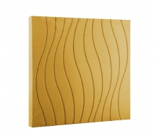 Wave  Design Polymer Mosaic (Lemon  Color) 40x40cm