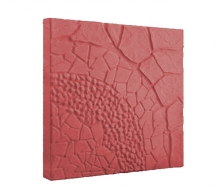 Combined Wash Design Polymer Mosaic (Red) 40x40cm